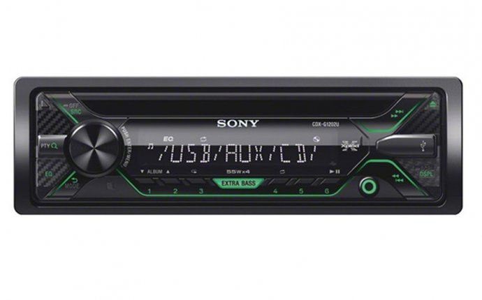 Купить автомагнитолу Sony CDX-G1202U в Москве, цена автомагнитолы