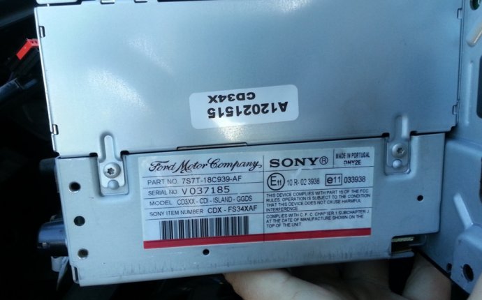 PIN-код на магнитолу SONY V-серии — бортжурнал Ford Mondeo Horcrux
